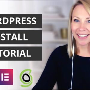 How To Install a WordPress Website (for beginners) with SiteGround & Elementor Pro | 2020