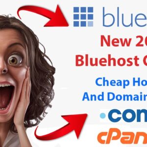 Bluehost coupon code with free  .com domain  best hosting WordPress hosting and ecommerce hosting