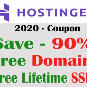 Hostinger New Coupon Code 2021 | Hostinger Features Reviews | Super Fast Web Hosting on Cheap Price
