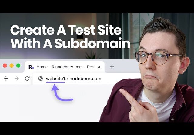 How to Create a Free Test Site with a Subdomain - on Hostinger