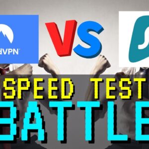 NordVPN vs Surfshark SPEED TEST BATTLE - Who Wins?