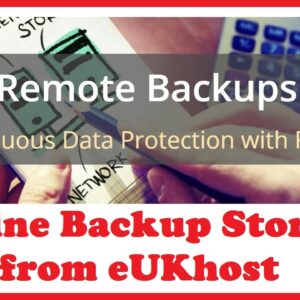 Online Backup Storage from eUKhost