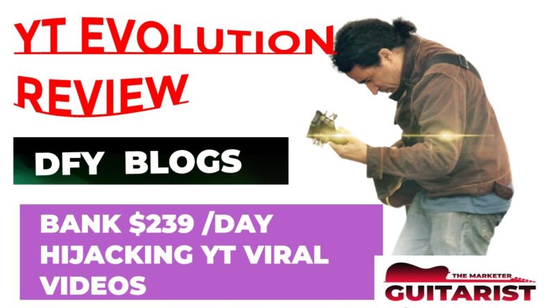 YT Evolution review demo â™ ï¸�Stopâ™ ï¸�Check my $4235 YT EVOLUTION review
